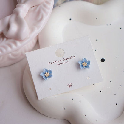 Earring On Flower / Stud Clip