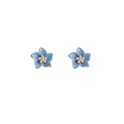 Earring On Flower / Stud Clip