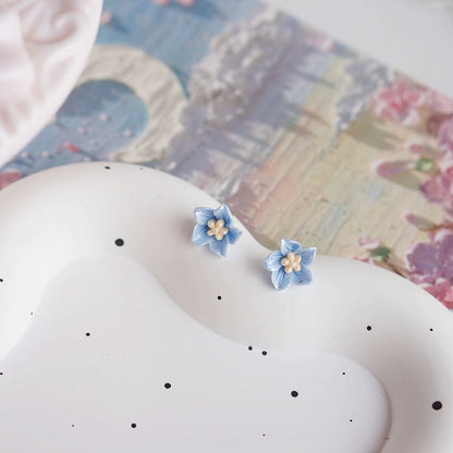 Earring On Flower / Stud Clip