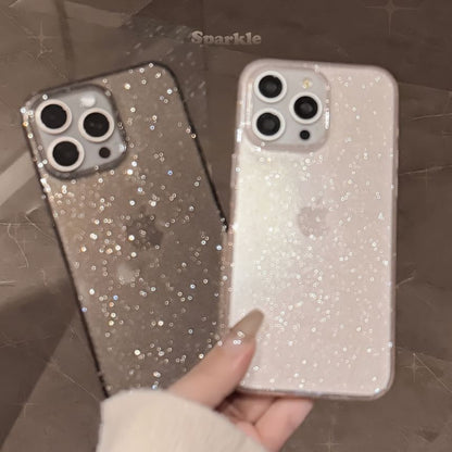 Phone Case Glitter Transparent