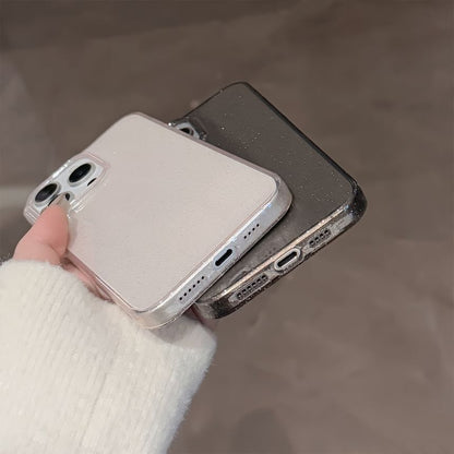 Phone Case Glitter Transparent