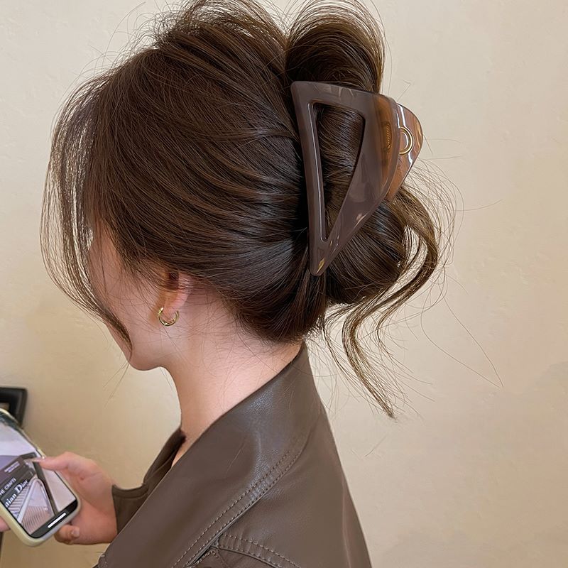 Claw Hair Triangle Acrylic Clip