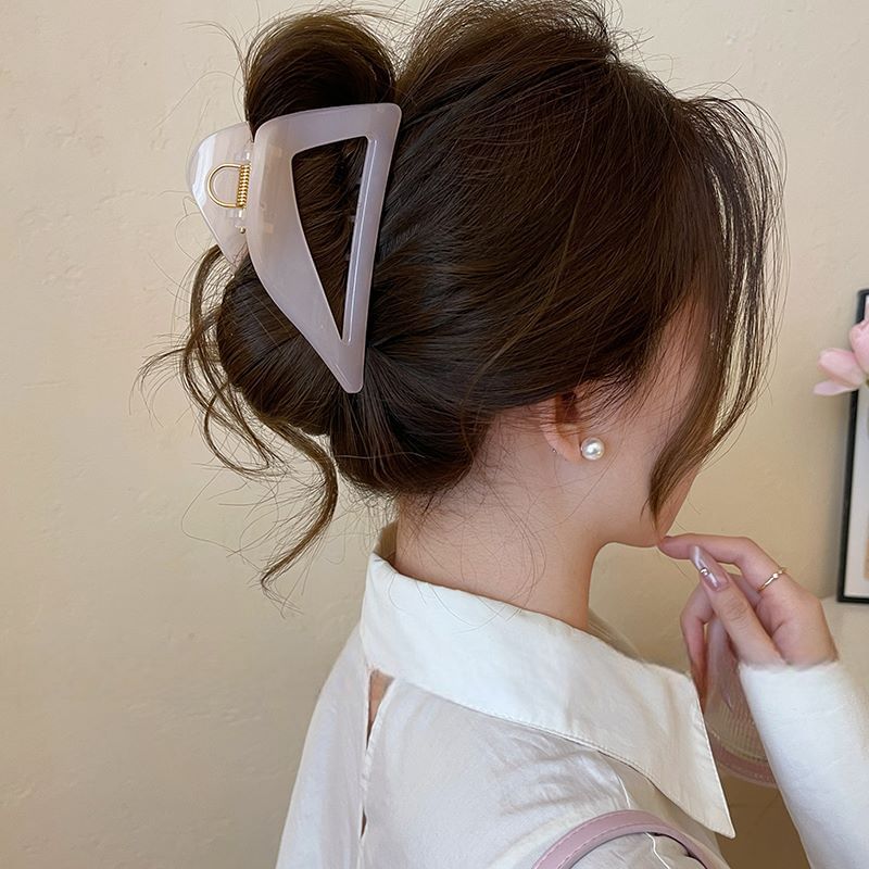 Claw Hair Triangle Acrylic Clip