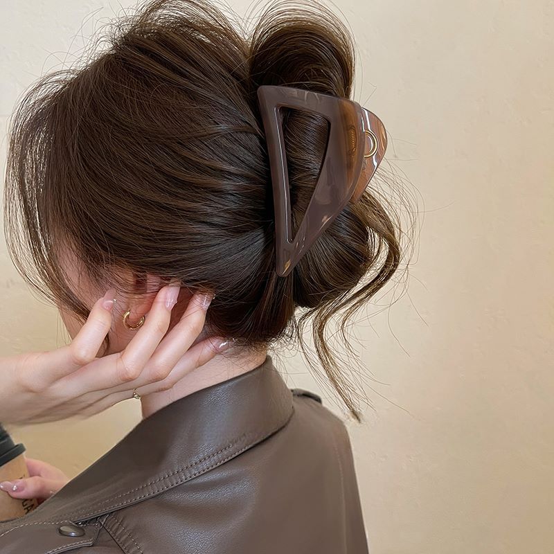 Claw Hair Triangle Acrylic Clip