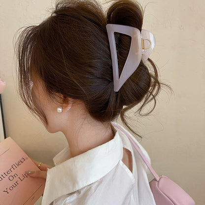 Claw Hair Triangle Acrylic Clip