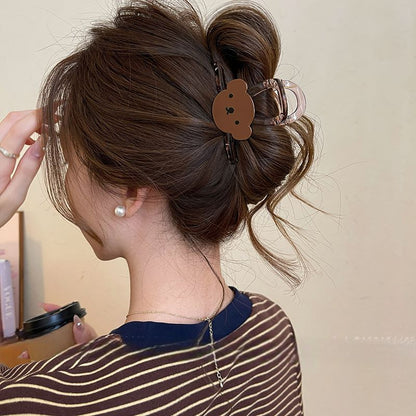 Bear Designs) Hair Acrylic Clip (Various Claw