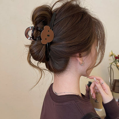 Bear Designs) Hair Acrylic Clip (Various Claw