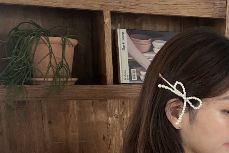 Pin Alloy Hair Pearl Faux