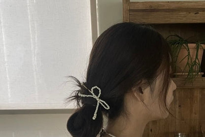 Pin Alloy Hair Pearl Faux