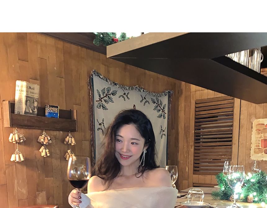 Silver Bow 925 Beaded Sterling Earring Stud