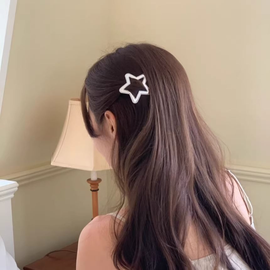 Geometric Clip Alloy Hair Set