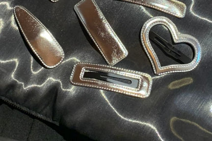 Geometric Clip Alloy Hair Set