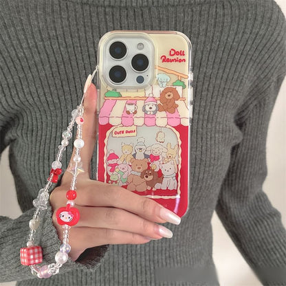 Set / Case Strap Animal Phone