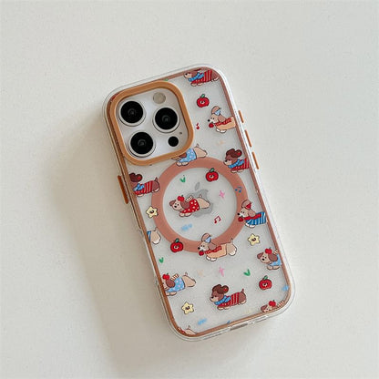 with (Compatible MagSafe) Case Phone Dog Magnetic