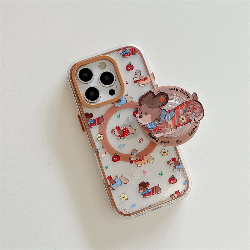 with (Compatible MagSafe) Case Phone Dog Magnetic