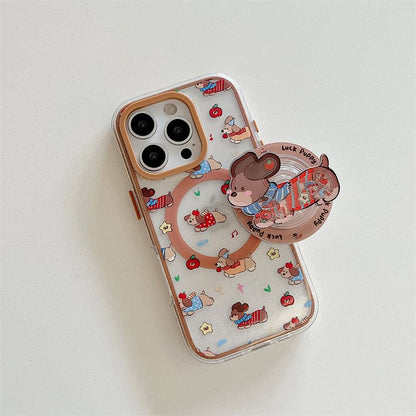 with (Compatible MagSafe) Case Phone Dog Magnetic