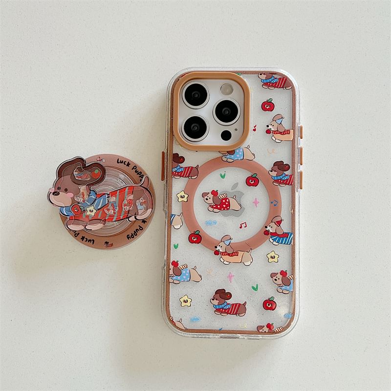 with (Compatible MagSafe) Case Phone Dog Magnetic