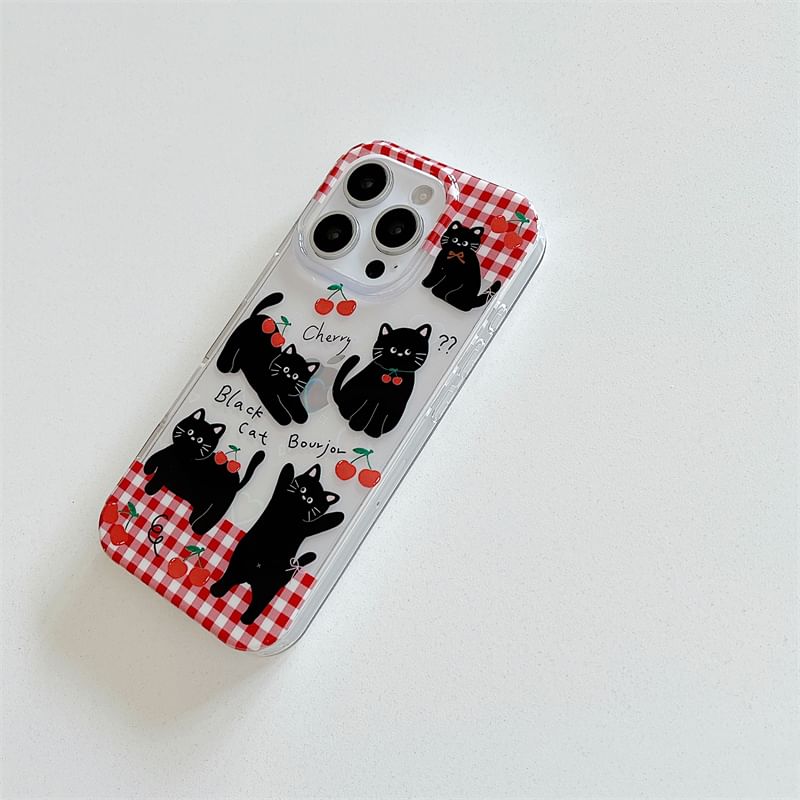 Case Cat Set Strap Phone /