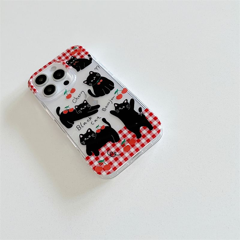 Case Cat Set Strap Phone /