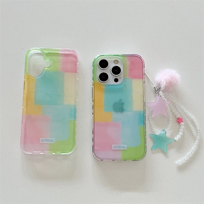 Block Strap Color Set / Case Phone