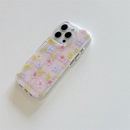 Set / Phone Floral Case Strap