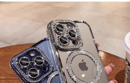 Case Embellished (Compatible with Magnetic MagSafe) Phone