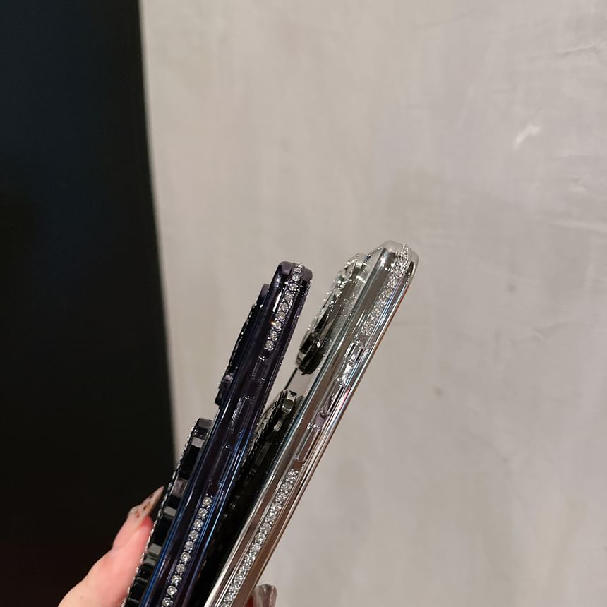 Phone Embellished Case Stand Butterfly