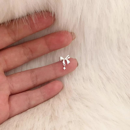 Alloy Bow Earring Drop