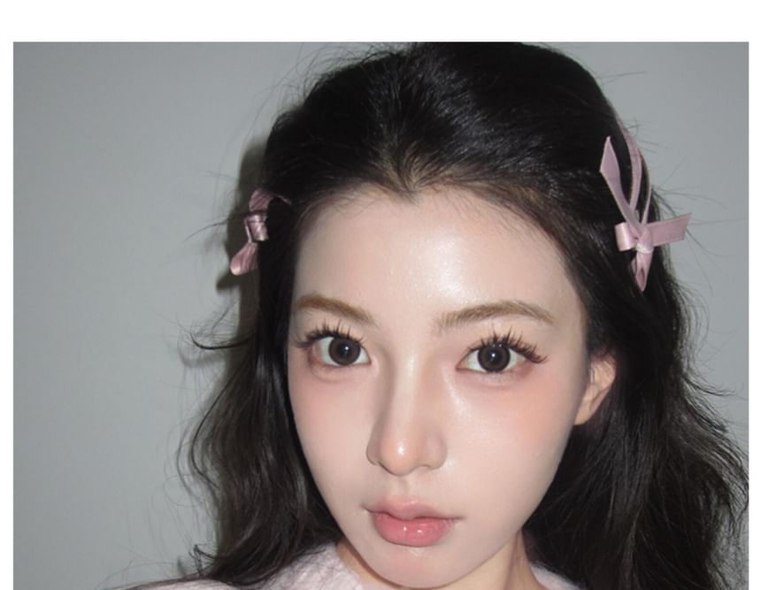 Clip Set Ribbon Hair