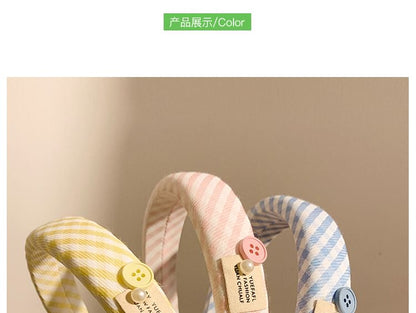 Headband Striped Thick