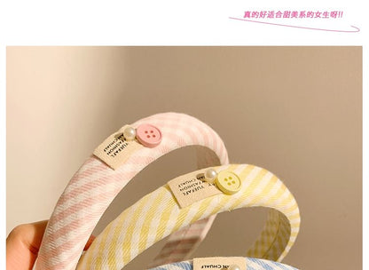 Headband Striped Thick