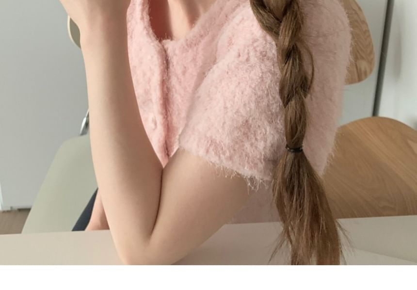 Scrunchie Plaid Padded