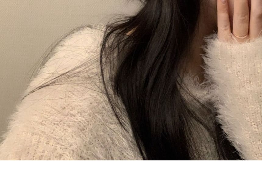 2: Set Clip of Hair Patterned Acrylic