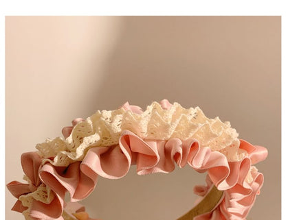 Ruffle Bow Headband