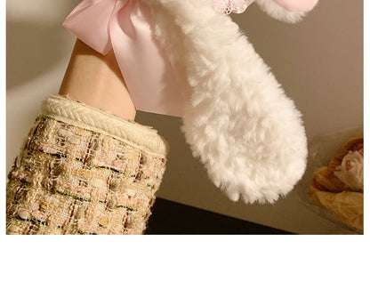 Headband Ear Ruffle Bow Bunny