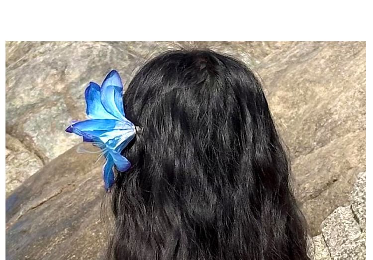 Flower Clip Hair