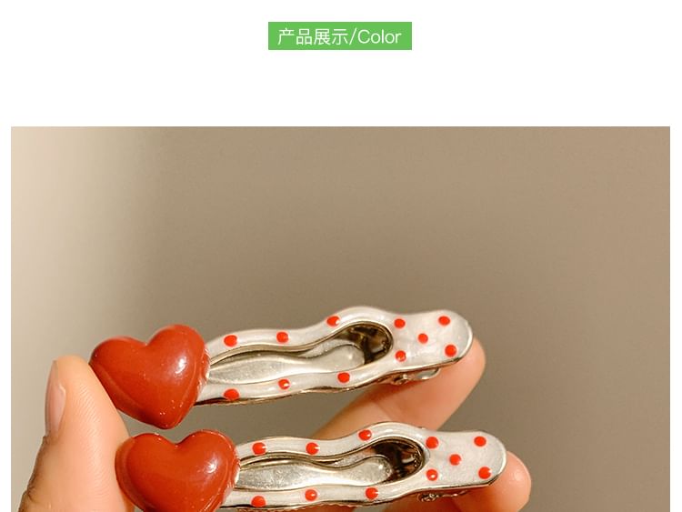 Set 2: Dotted of Hair Clip