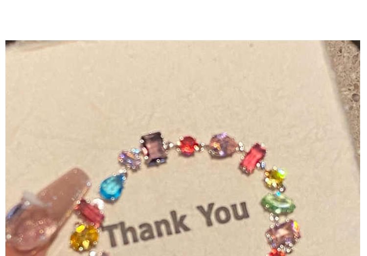 Bracelet Geometric Rhinestone