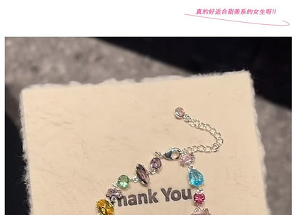 Bracelet Geometric Rhinestone