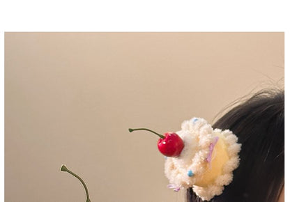 Cherry Cake Hair Clip