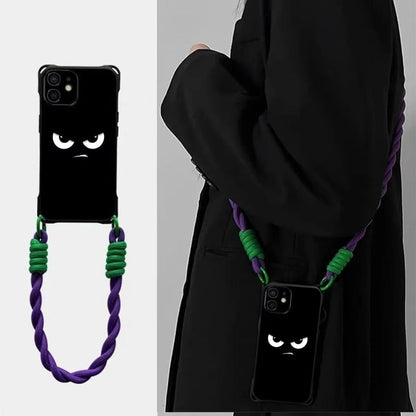 Case Eye Cartoon Lanyard / Phone Set Strap
