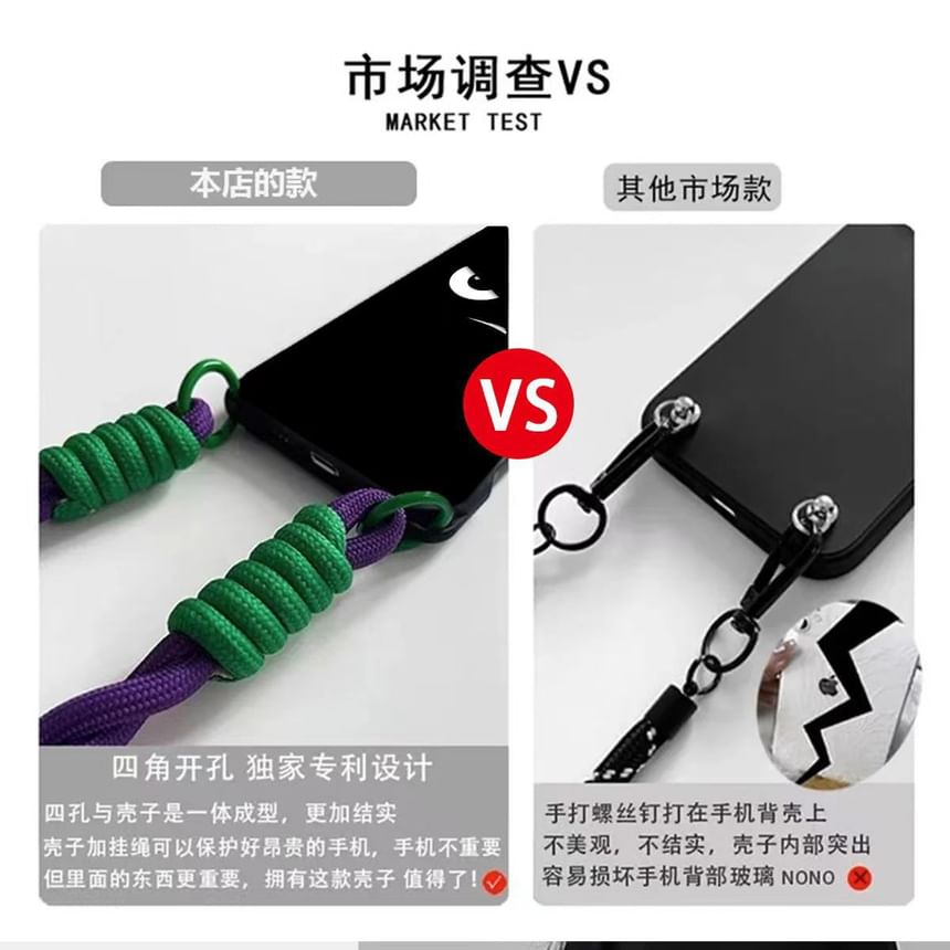 Case Eye Cartoon Lanyard / Phone Set Strap