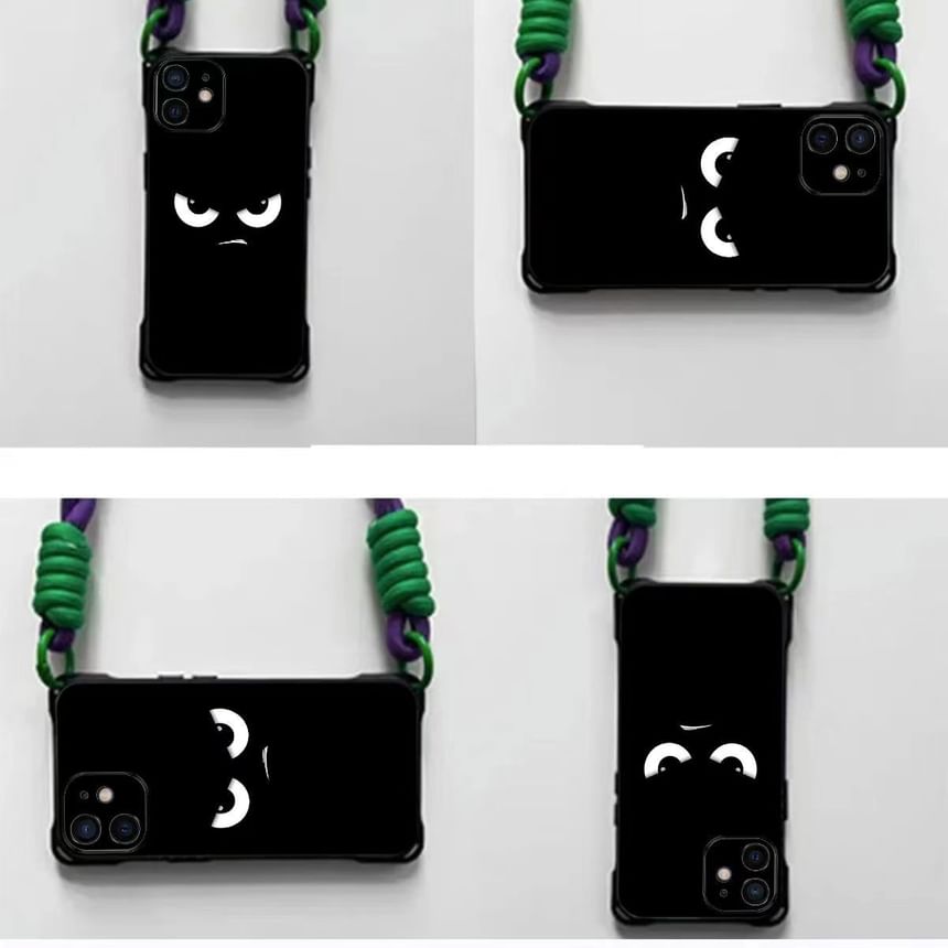 Case Eye Cartoon Lanyard / Phone Set Strap