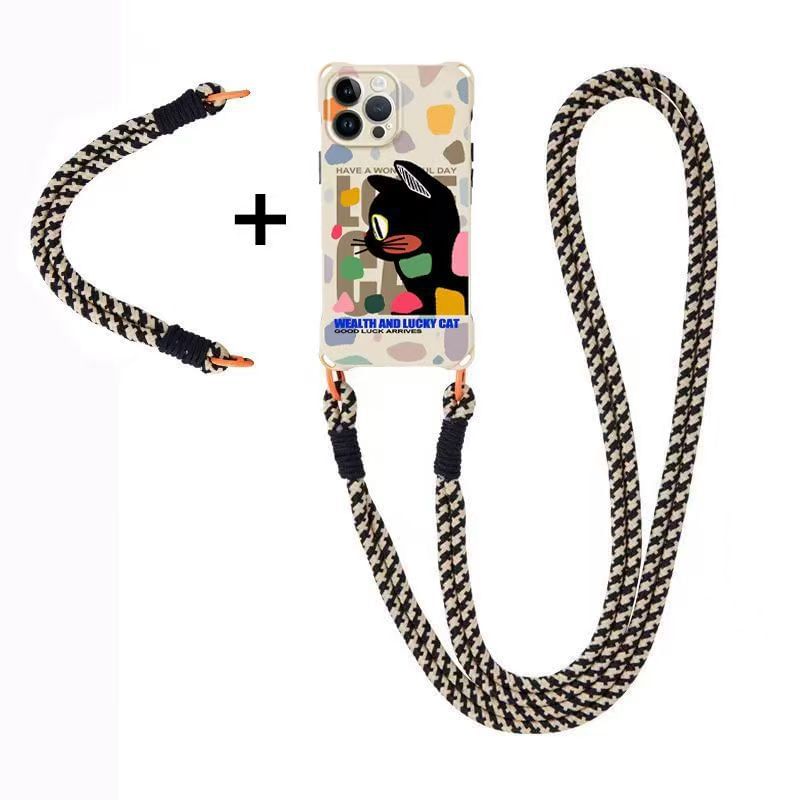 Case / Cat Set Phone Strap Lanyard