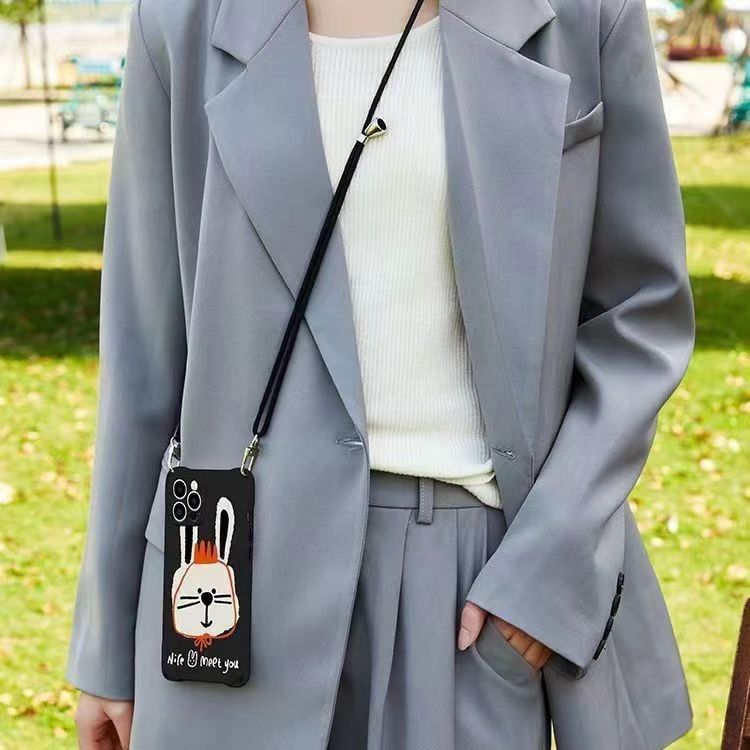 Rabbit / Case Lanyard Phone Set