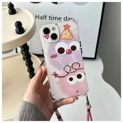 Lanyard / Set Case Phone Cartoon