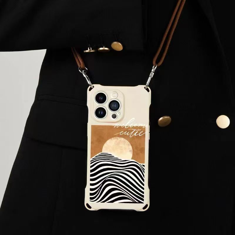 Set / Lanyard Case Phone Sunrise