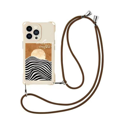 Set / Lanyard Case Phone Sunrise