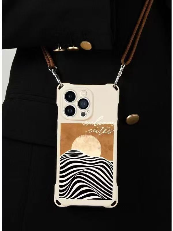 Set / Lanyard Case Phone Sunrise