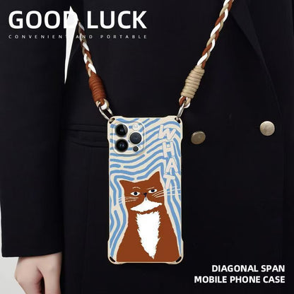 Set Case Cat Lanyard / Phone